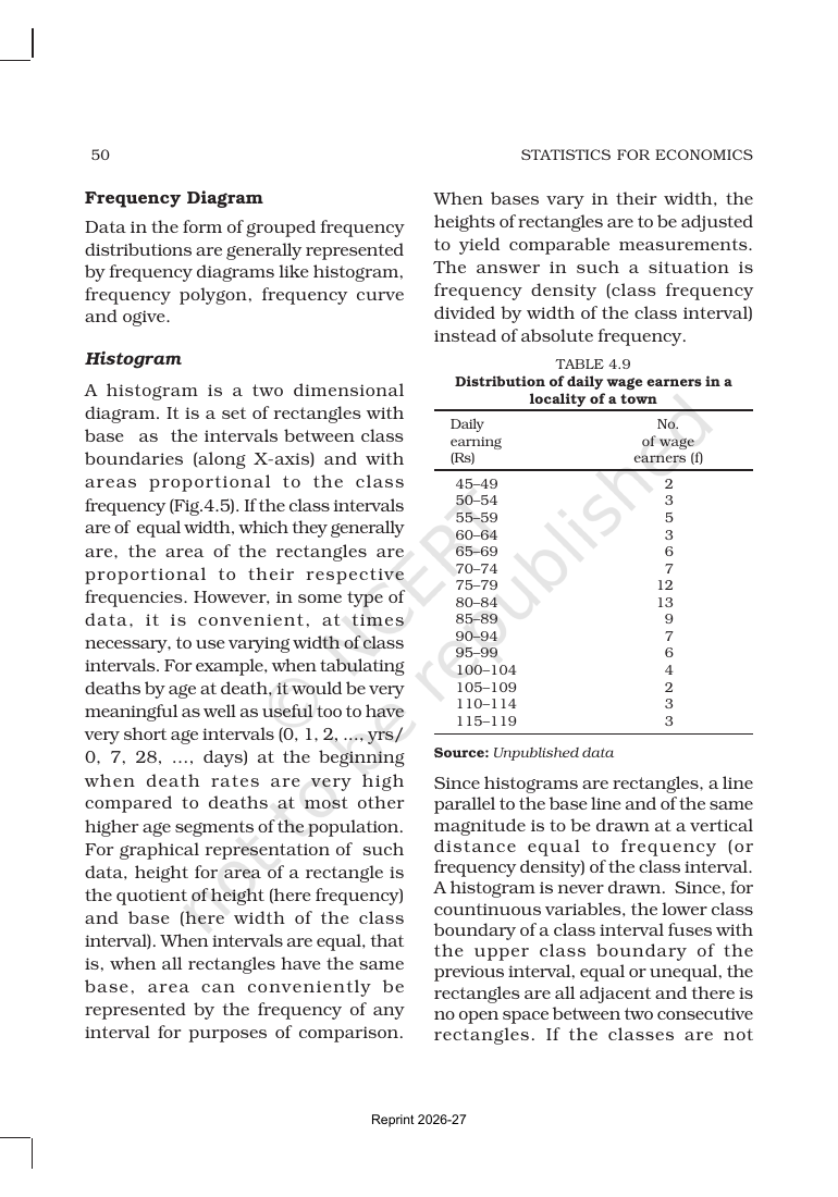Page 11 of Presentation of Data
