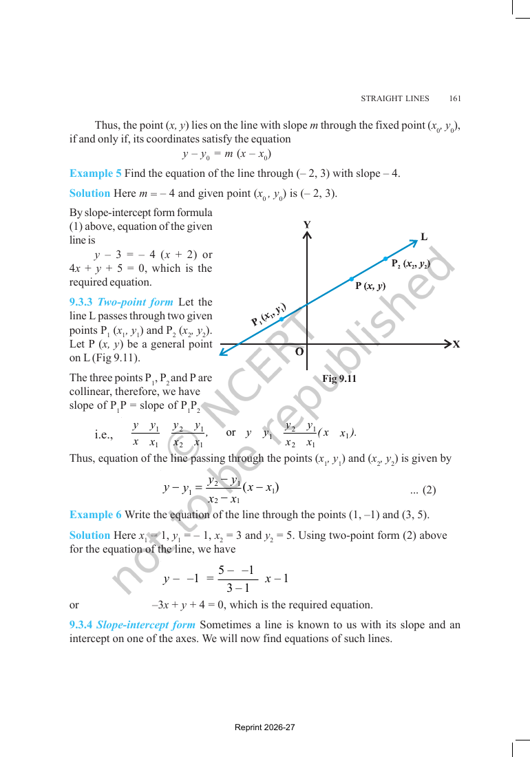 Page 11 of Straight Lines