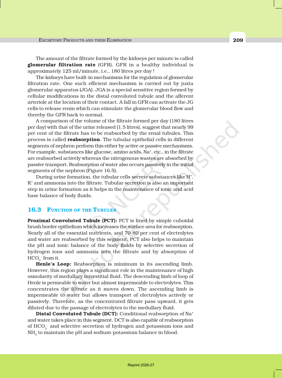 Page 5 of Excretory Products and their Elimination