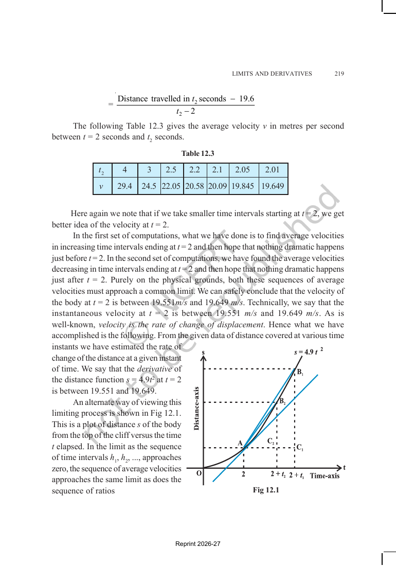 Page 3 of Limits and Derivatives
