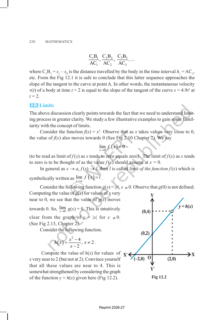 Page 4 of Limits and Derivatives