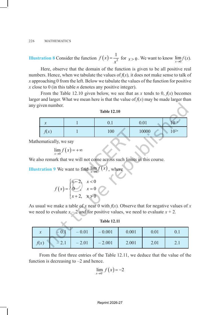 Page 10 of Limits and Derivatives