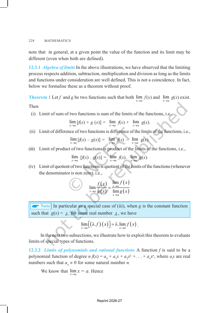 Page 12 of Limits and Derivatives