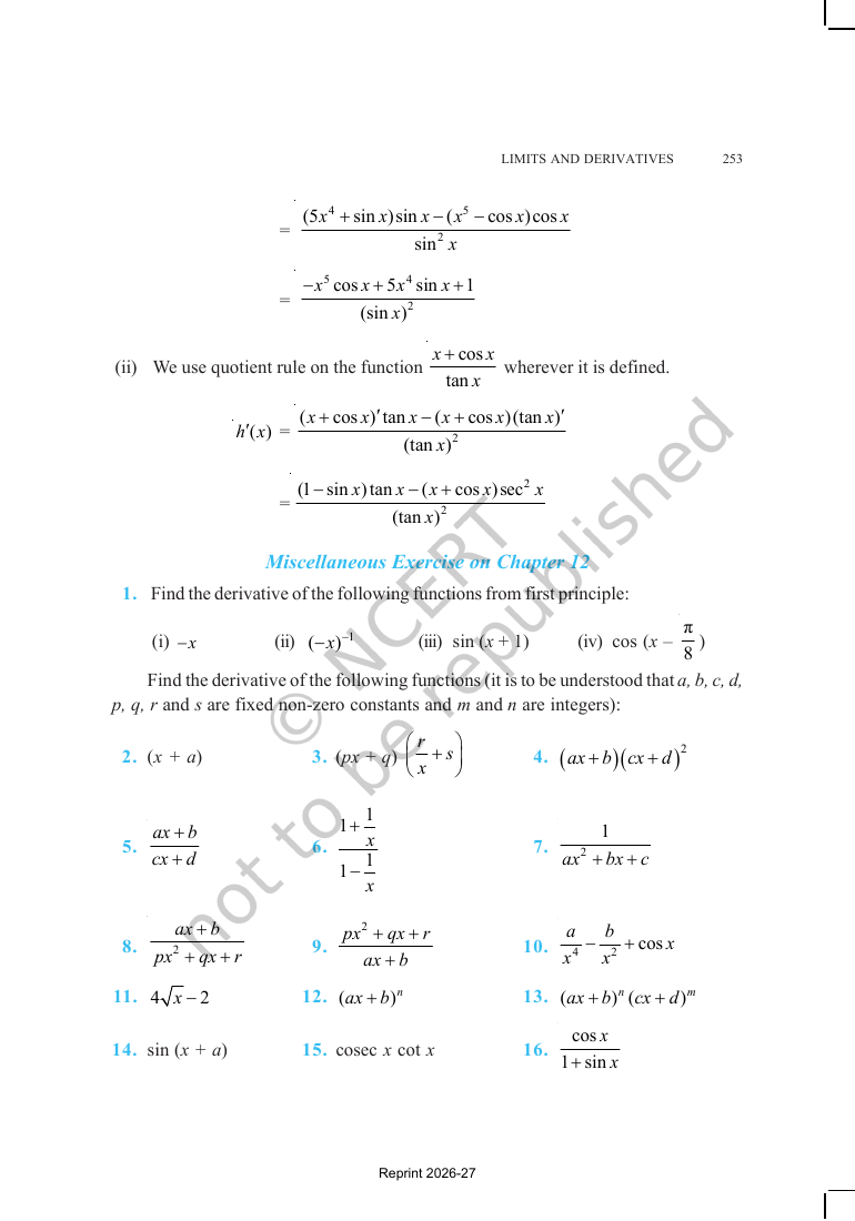 Page 37 of Limits and Derivatives