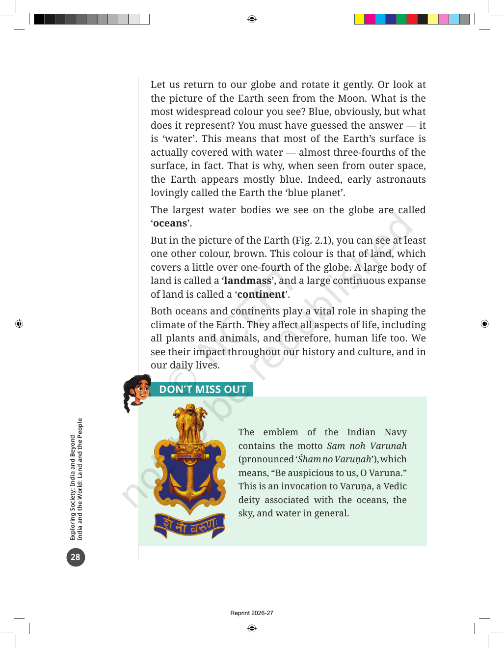 Page 2 of Oceans and Continents