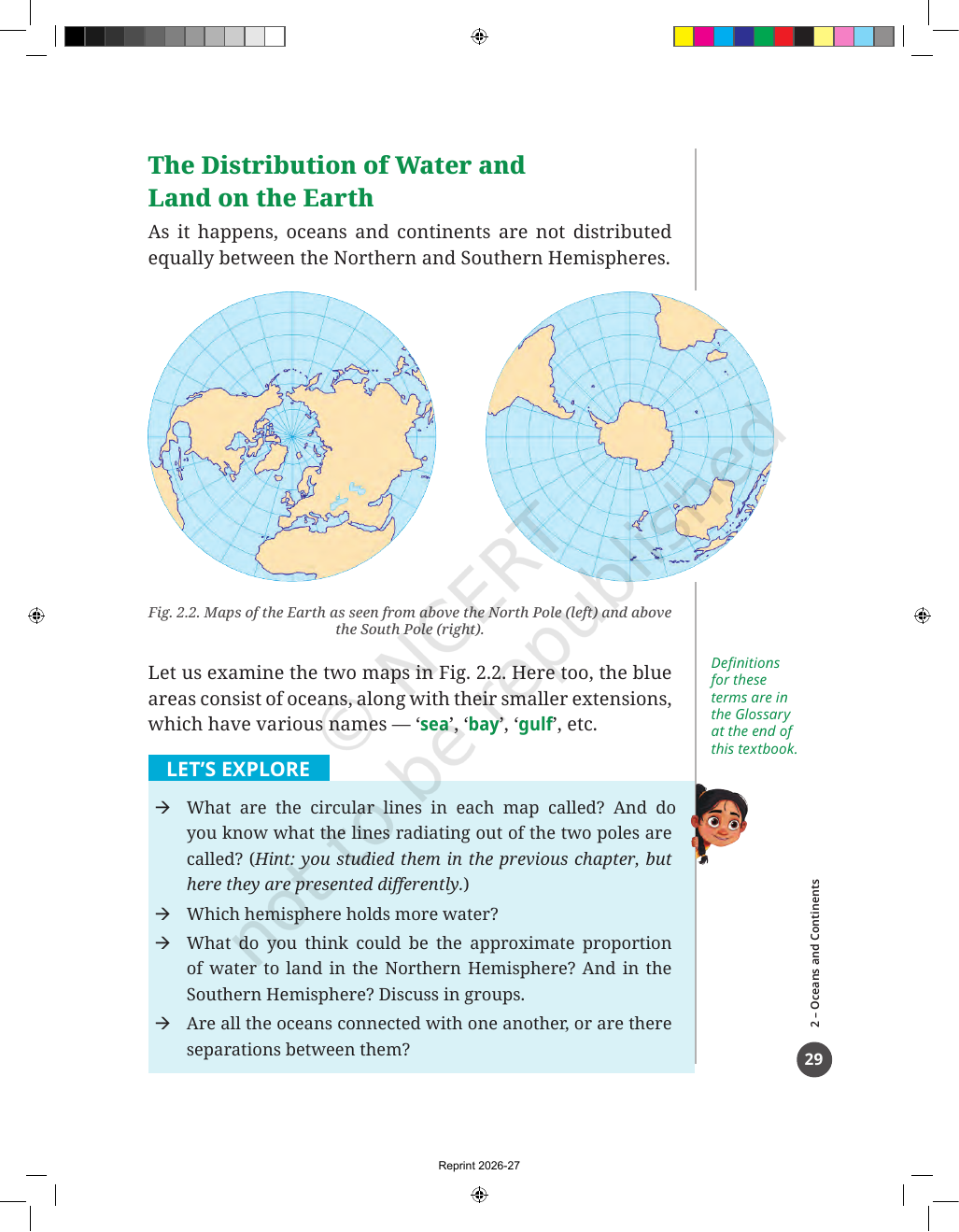 Page 3 of Oceans and Continents