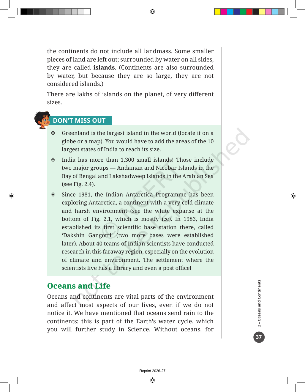 Page 11 of Oceans and Continents