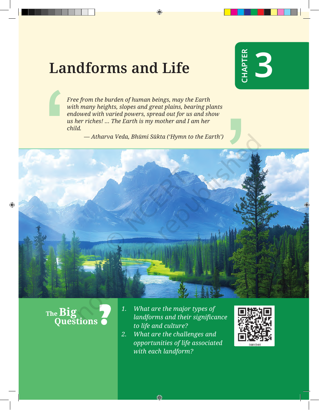 Page 1 of Landforms and Life