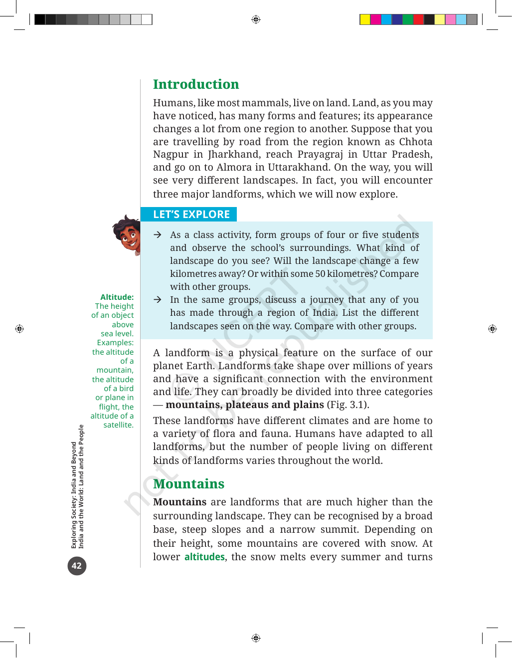 Page 2 of Landforms and Life