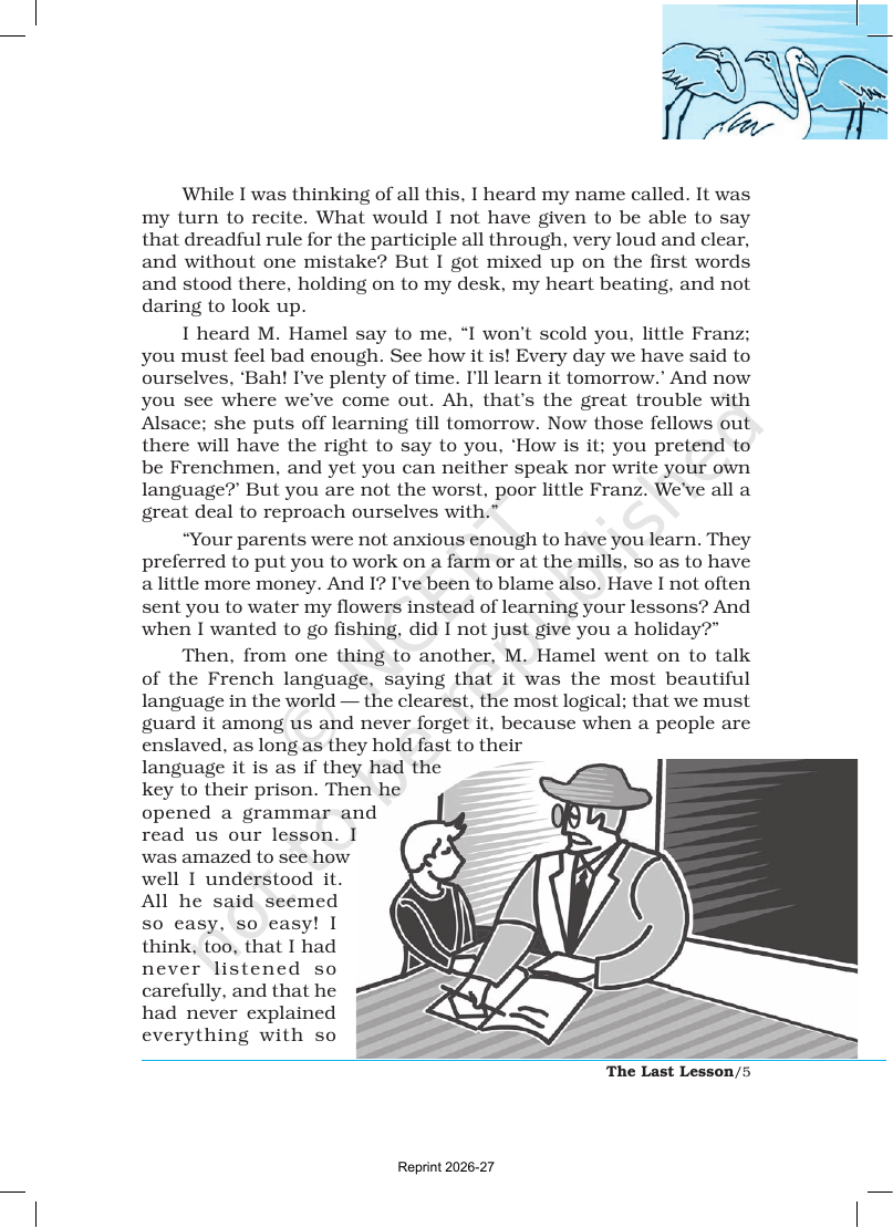 Page 5 of The Last Lesson