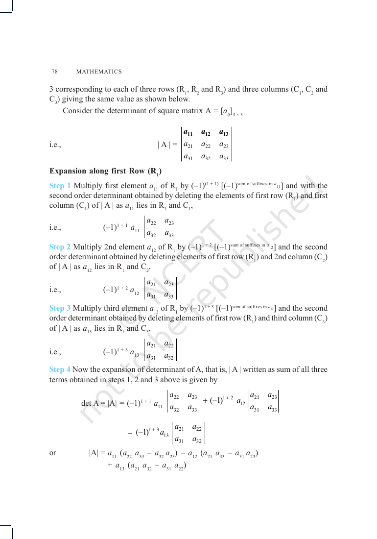 Page 3 of Determinants