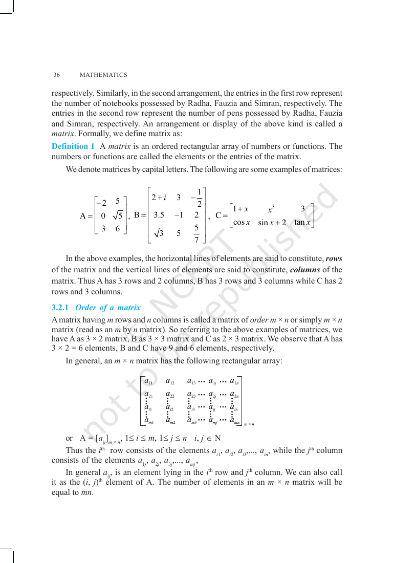 Page 3 of Matrices