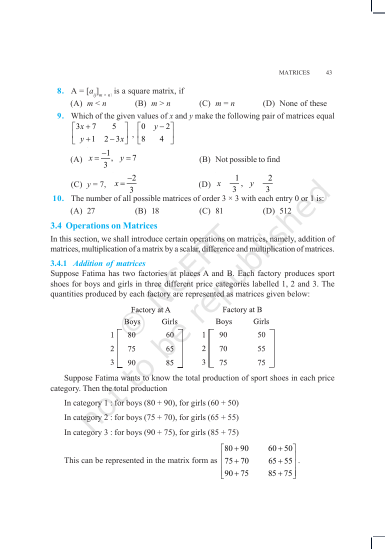 Page 10 of Matrices