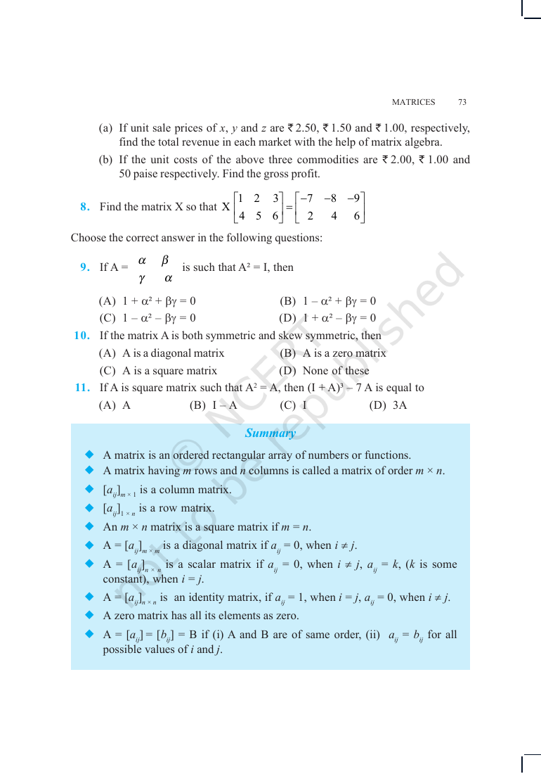 Page 40 of Matrices