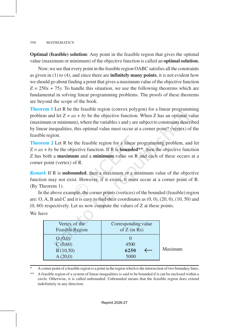 Page 5 of Linear Programming