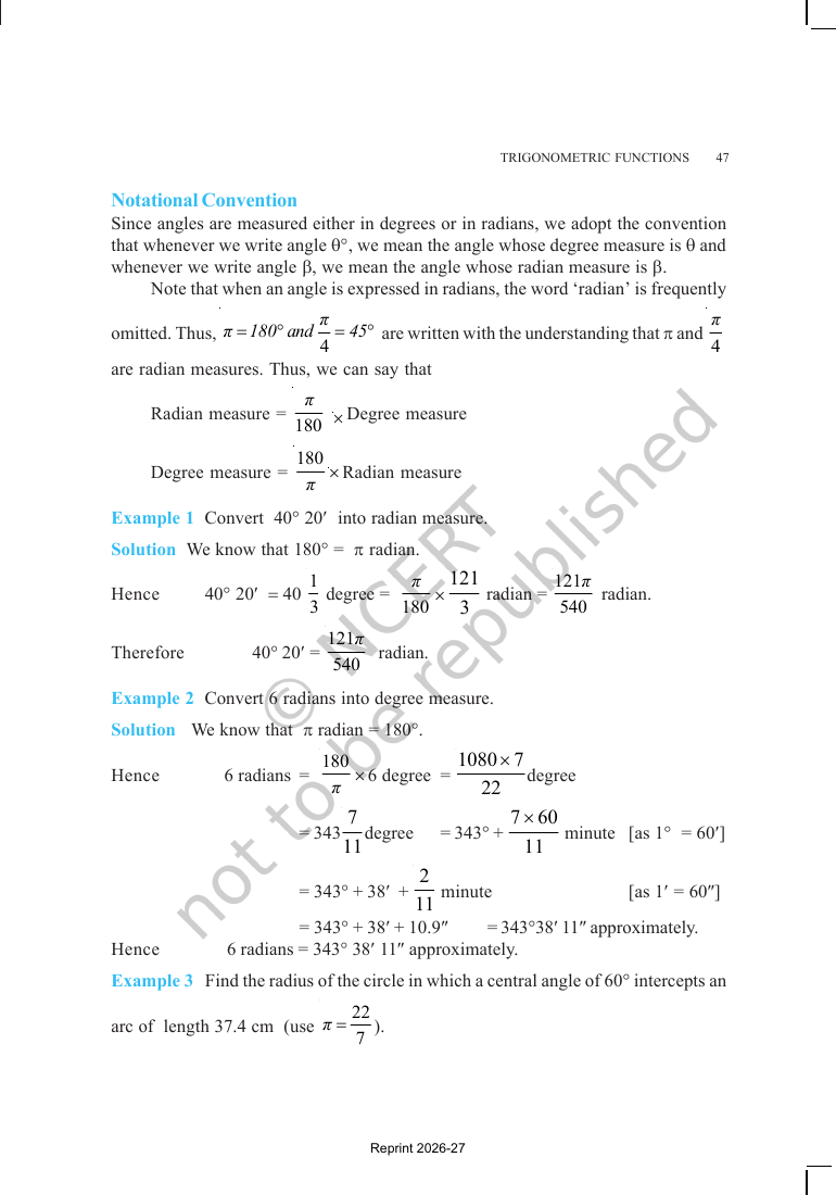 Page 5 of Trigonometric Functions