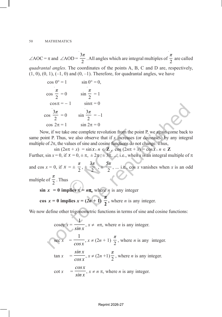 Page 8 of Trigonometric Functions