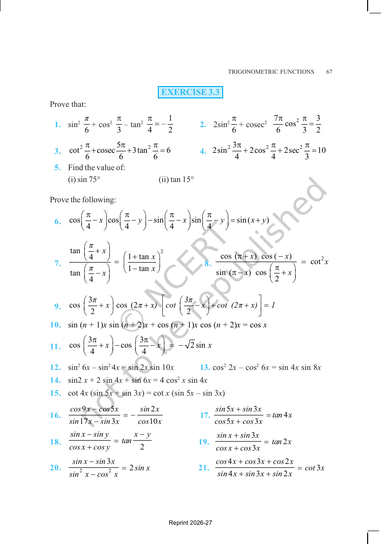 Page 25 of Trigonometric Functions