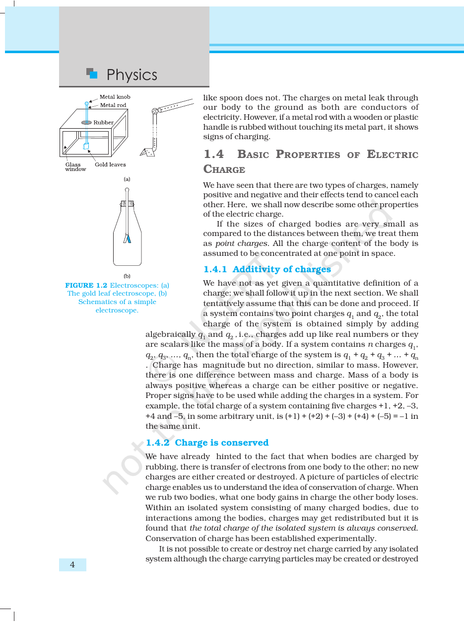 Page 4 of Electric Charges and Fields
