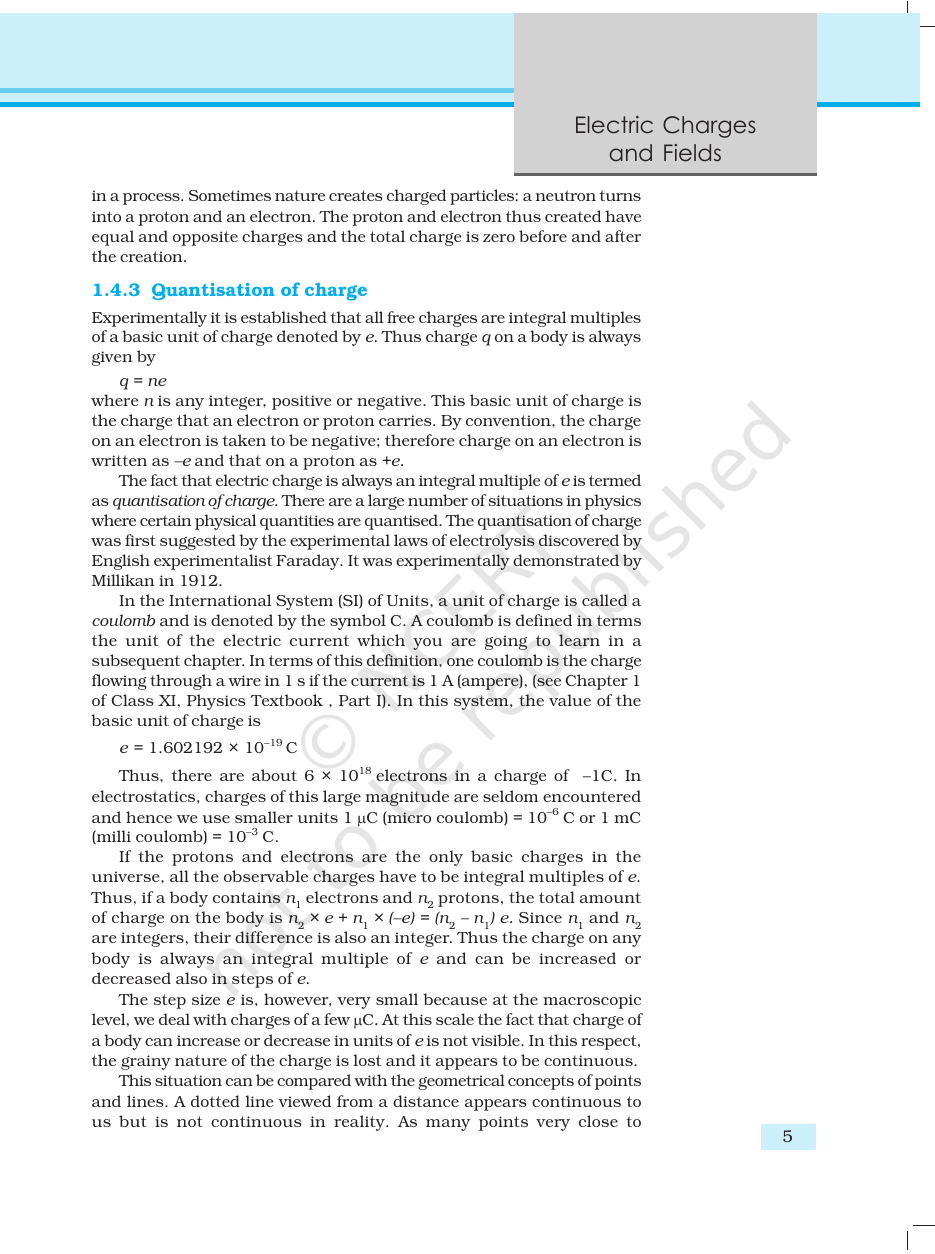 Page 5 of Electric Charges and Fields