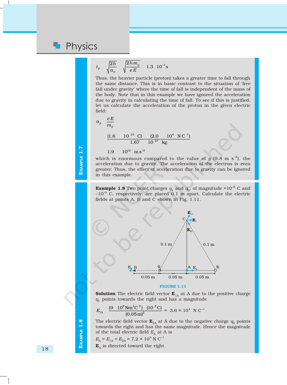 Page 18 of Electric Charges and Fields