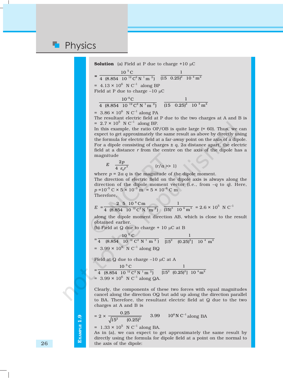 Page 26 of Electric Charges and Fields