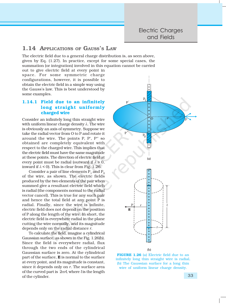 Page 33 of Electric Charges and Fields