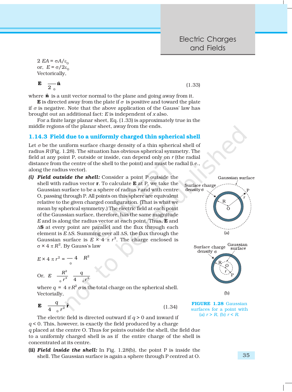 Page 35 of Electric Charges and Fields