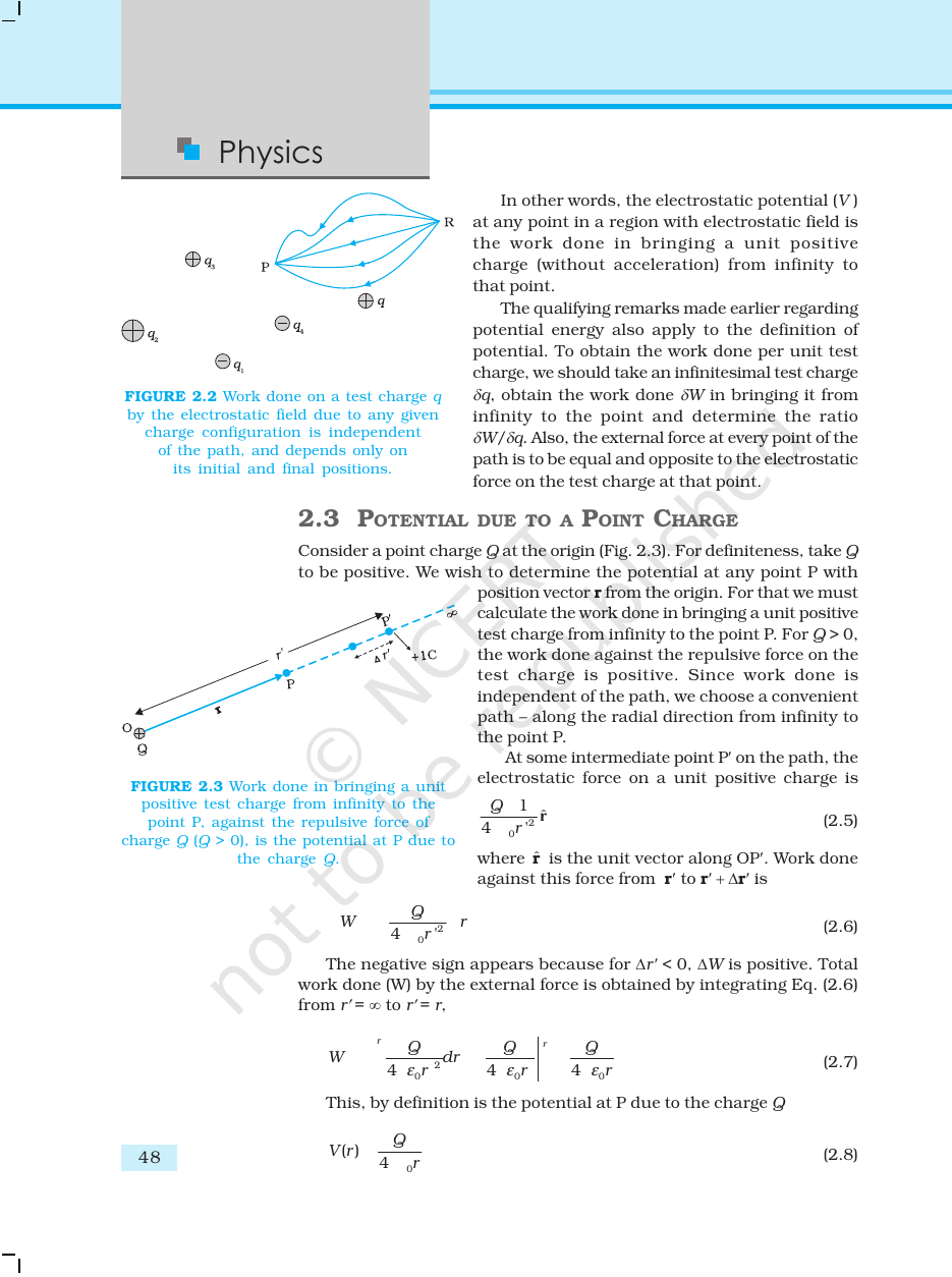 Page 4 of Electrostatic Potential and Capacitance