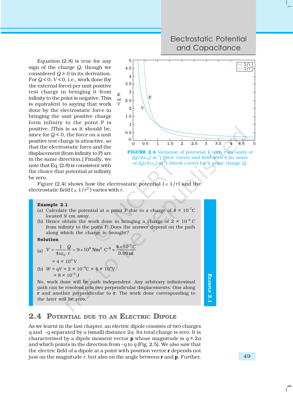 Page 5 of Electrostatic Potential and Capacitance