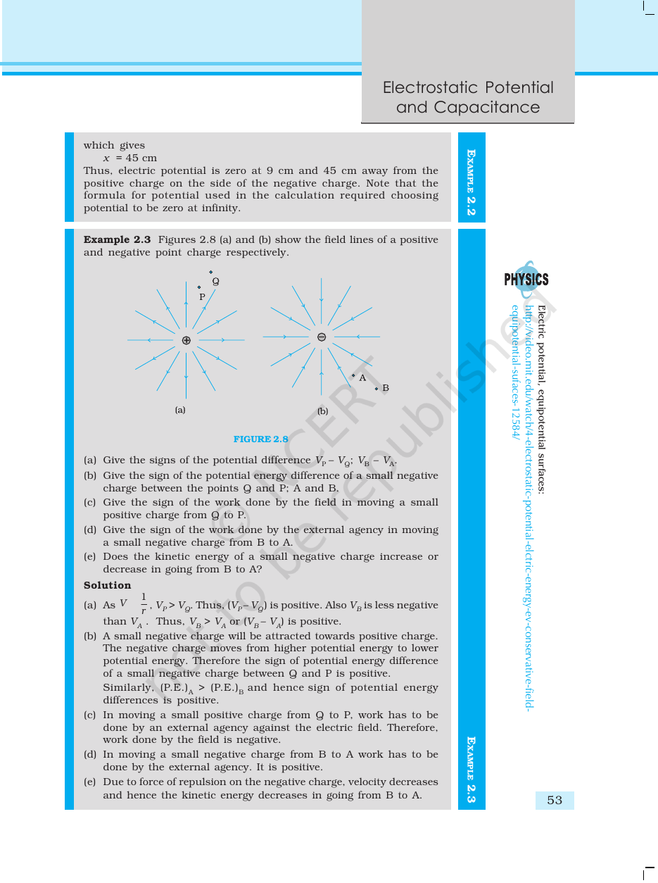 Page 9 of Electrostatic Potential and Capacitance