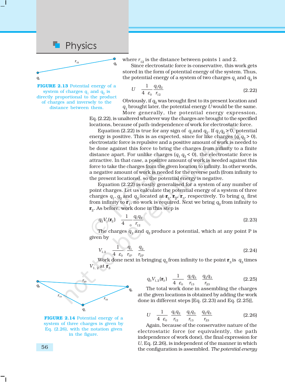 Page 12 of Electrostatic Potential and Capacitance