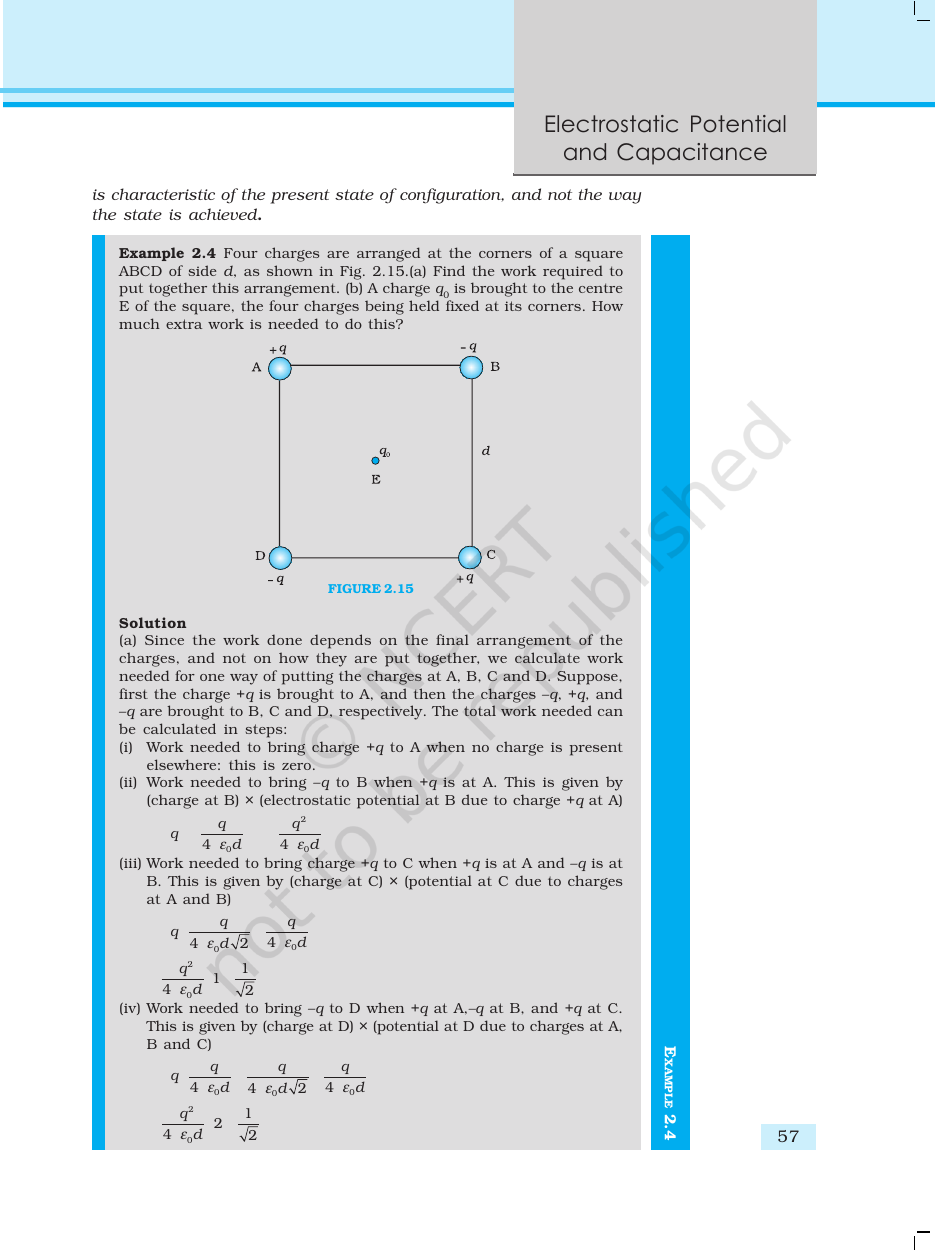 Page 13 of Electrostatic Potential and Capacitance