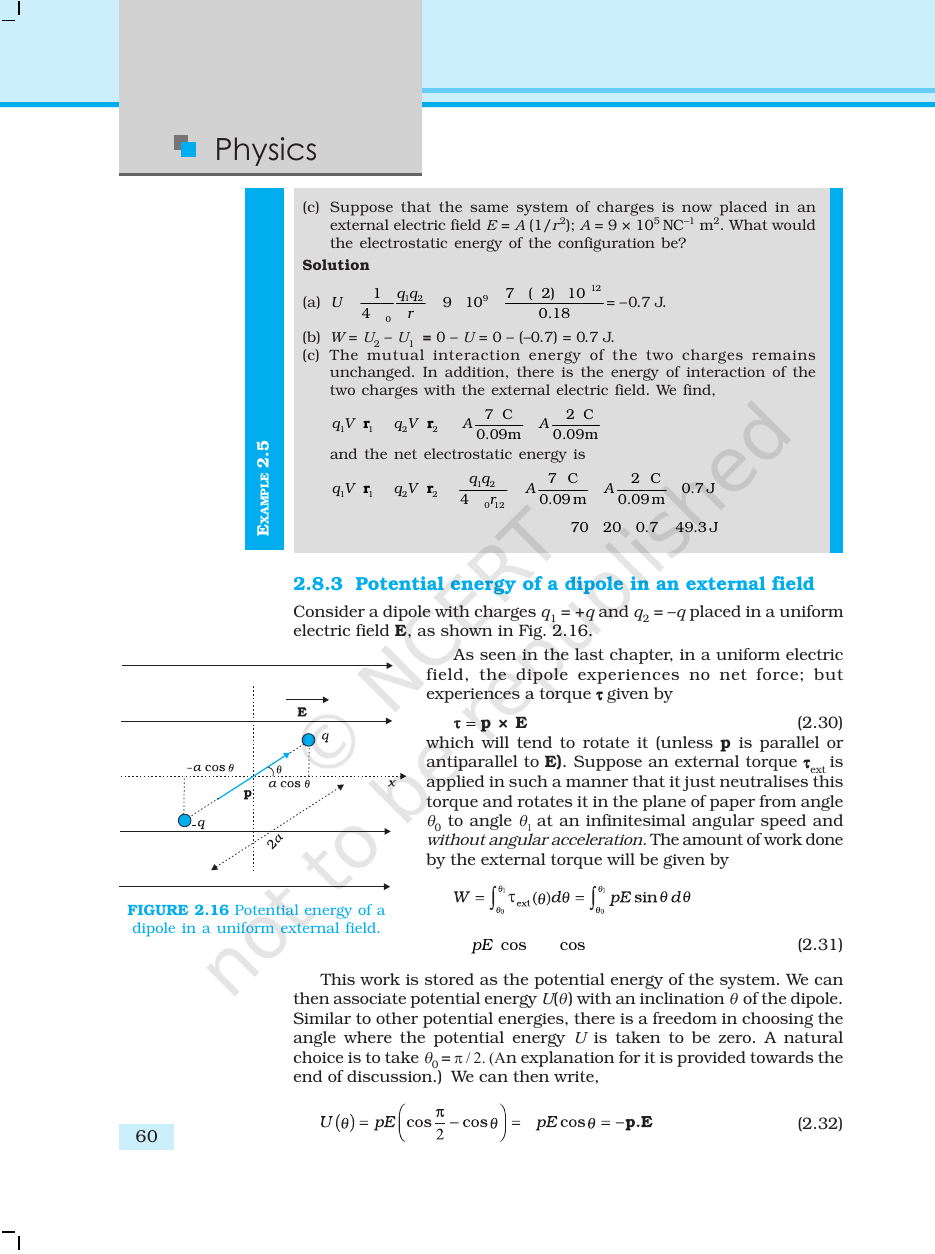 Page 16 of Electrostatic Potential and Capacitance