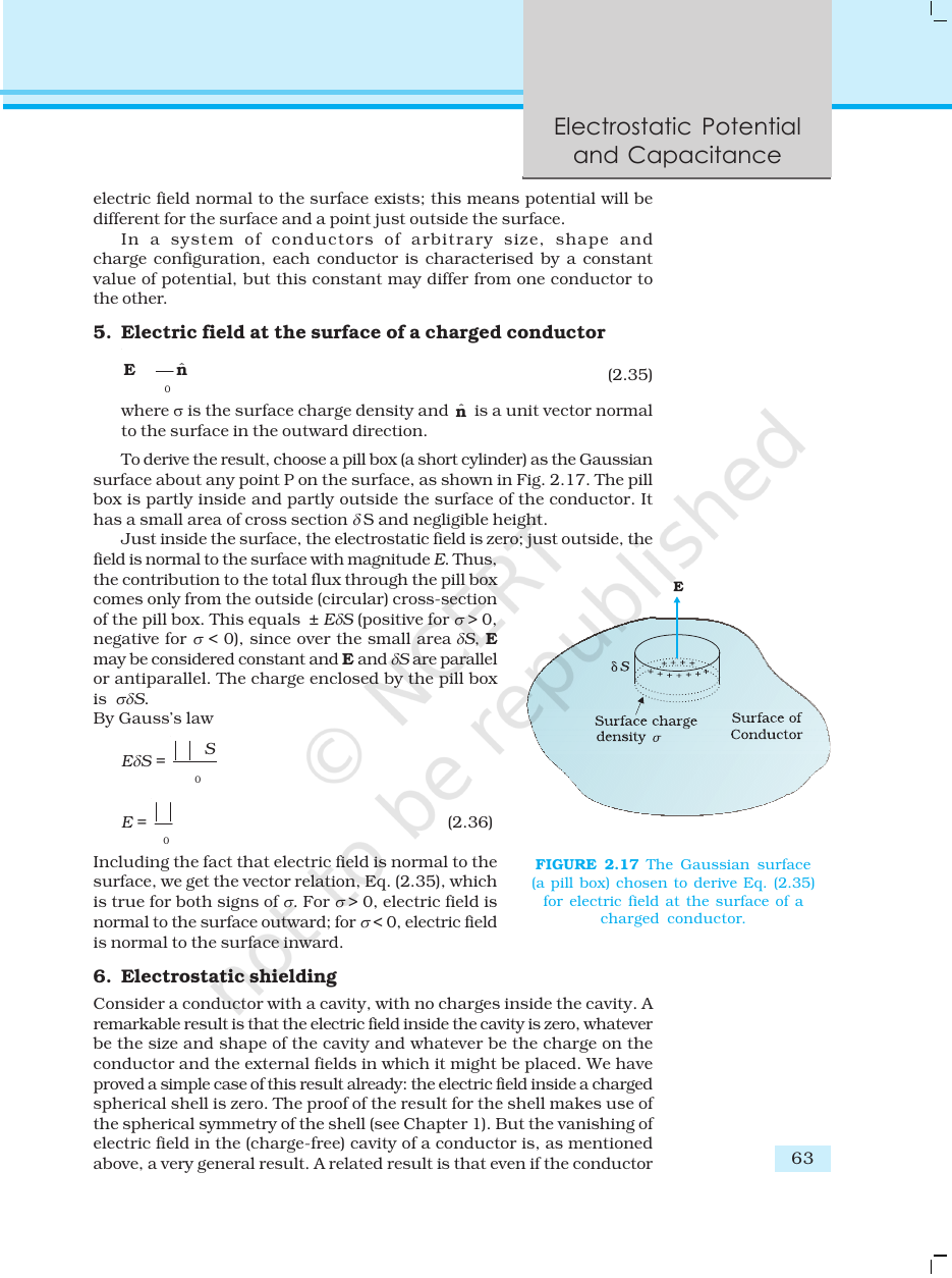 Page 19 of Electrostatic Potential and Capacitance