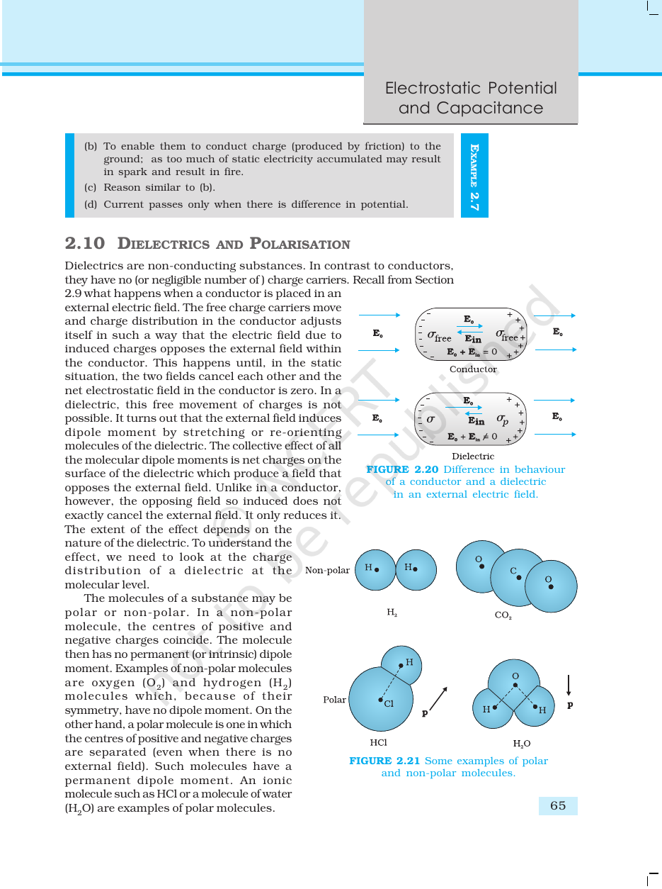 Page 21 of Electrostatic Potential and Capacitance