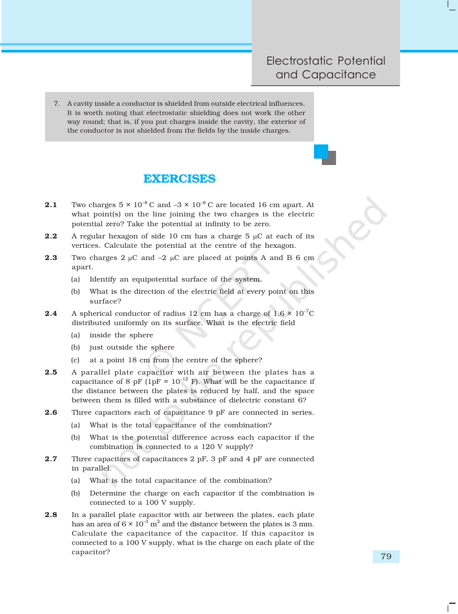 Page 35 of Electrostatic Potential and Capacitance
