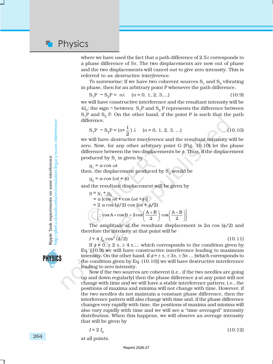 Page 10 of Wave Optics