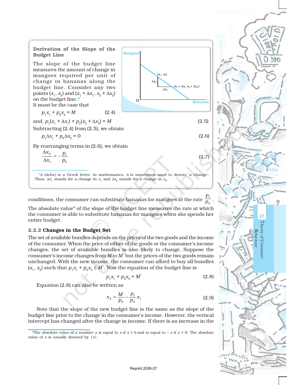 Page 10 of Theory of Consumer Behaviour