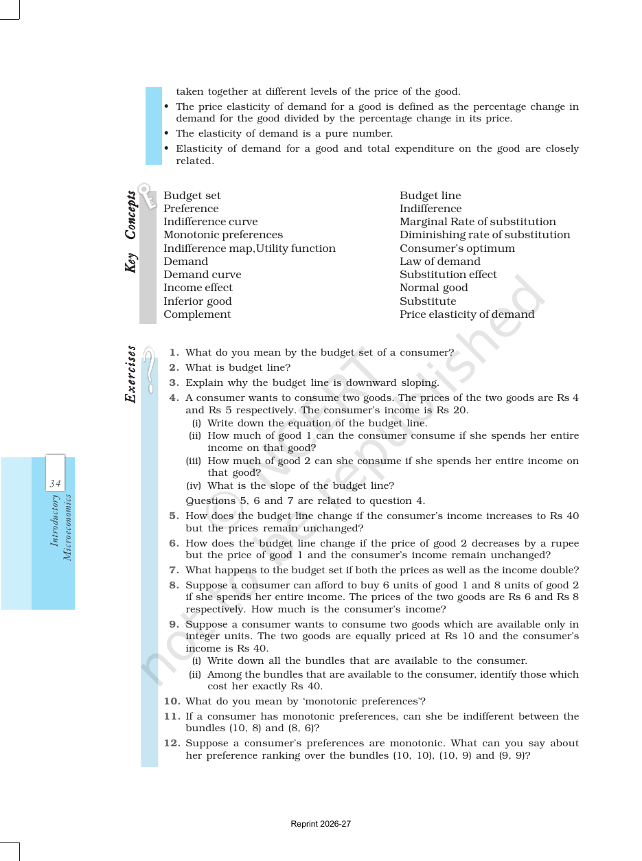 Page 27 of Theory of Consumer Behaviour