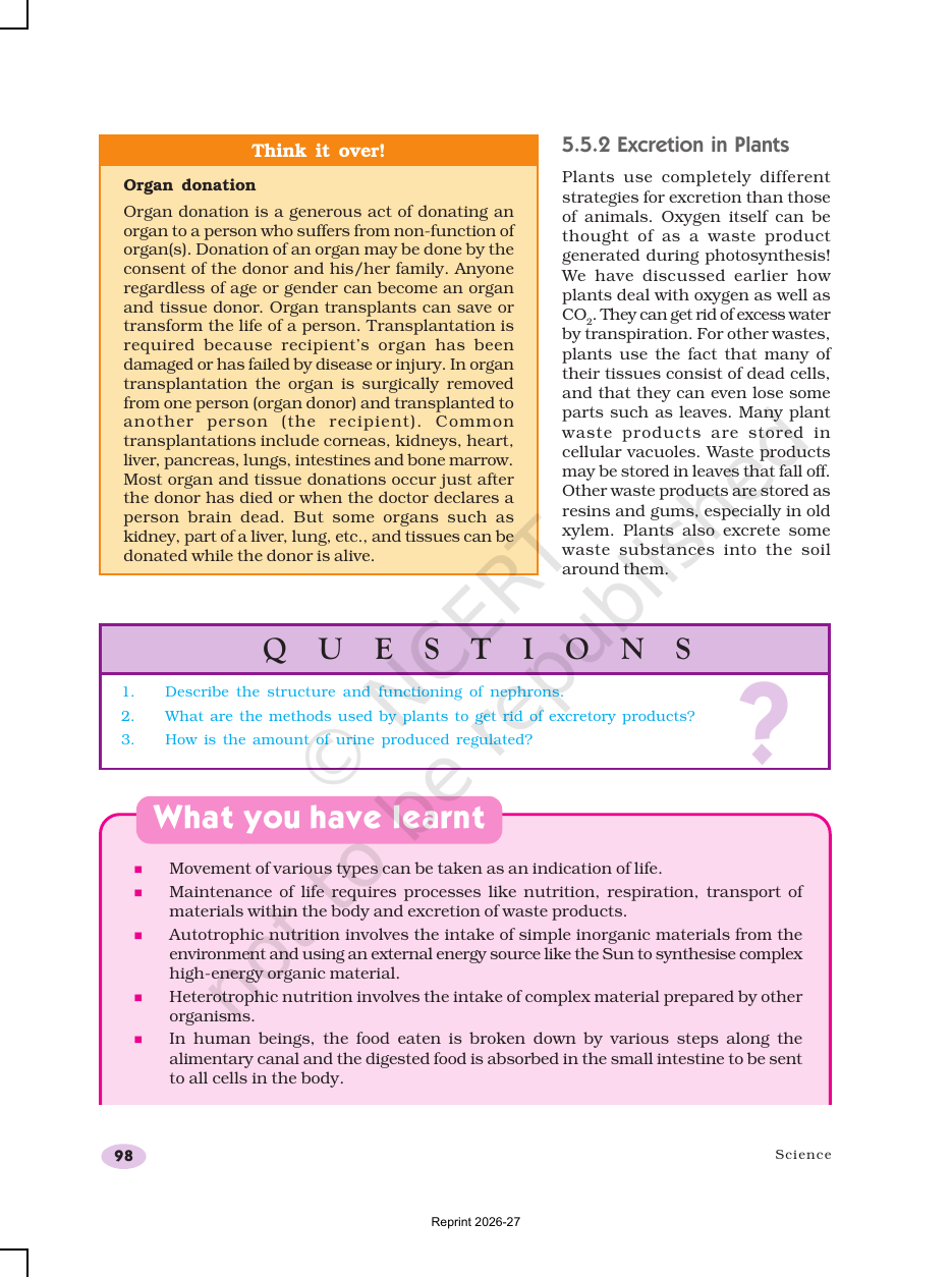 Page 20 of Life Processes