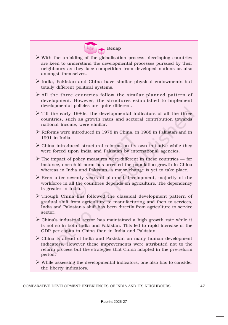 Page 16 of Comparative Development Experiences of India