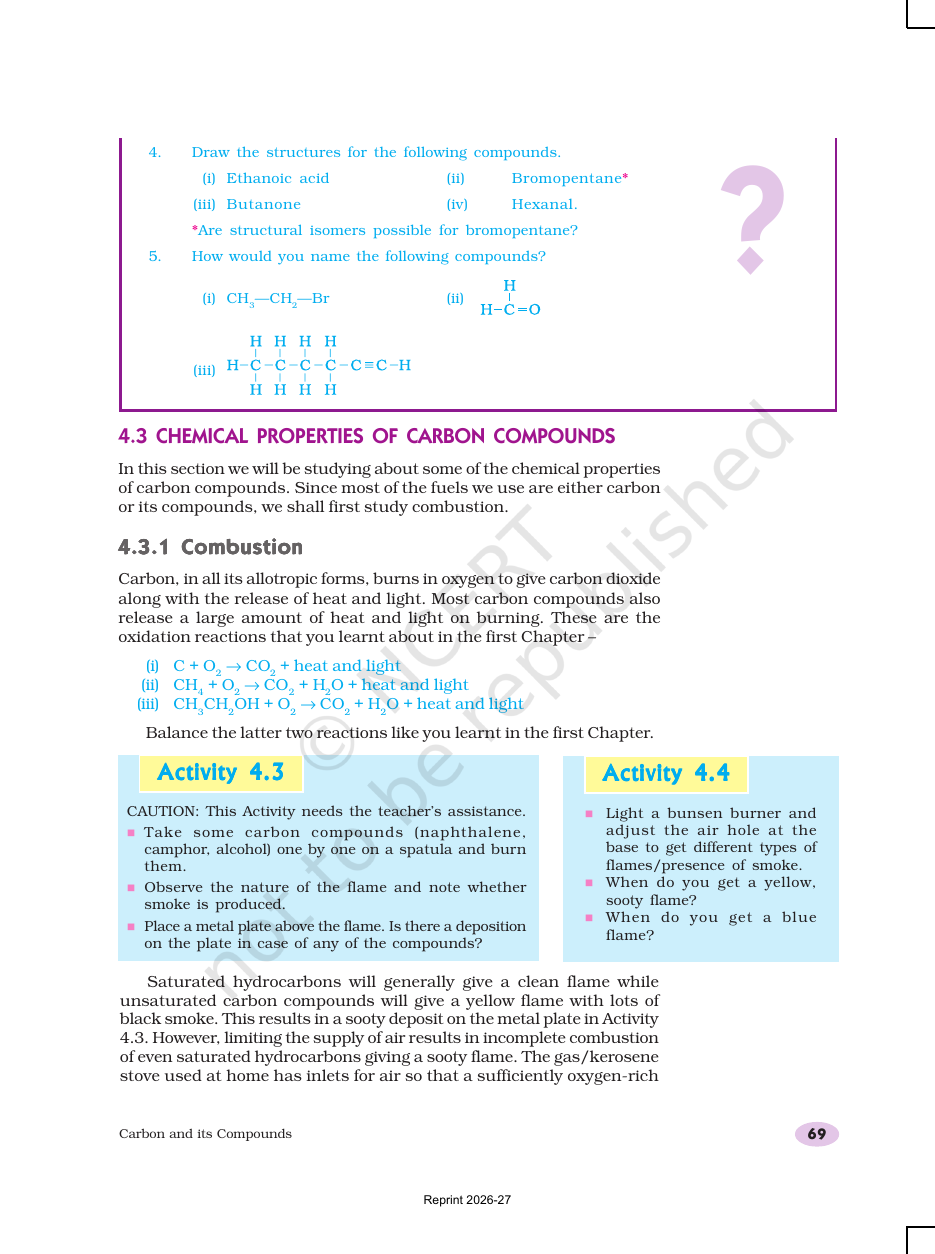 Page 12 of Carbon and its Compounds