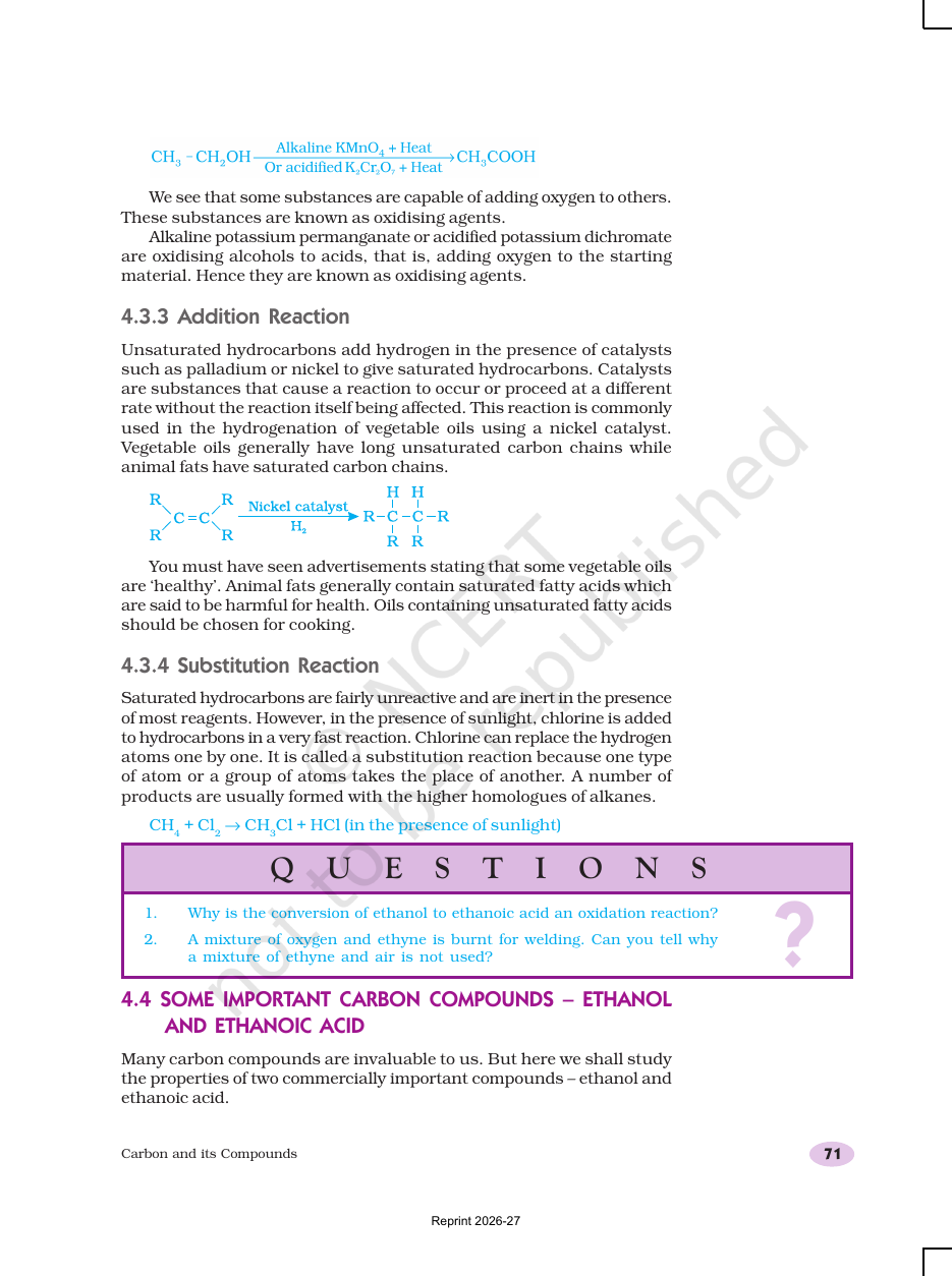 Page 14 of Carbon and its Compounds