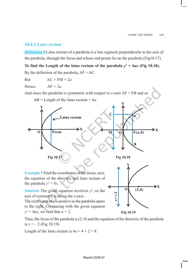 Page 10 of Conic Sections
