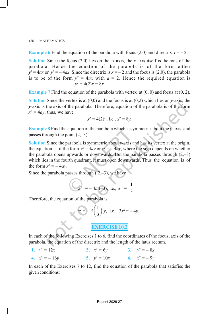 Page 11 of Conic Sections
