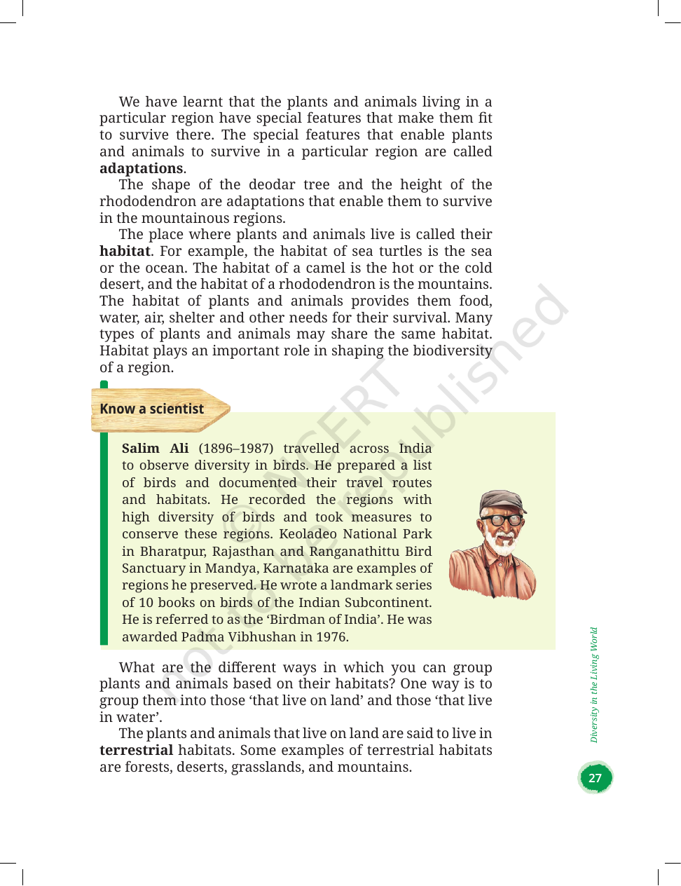 Page 19 of Diversity in the Living World