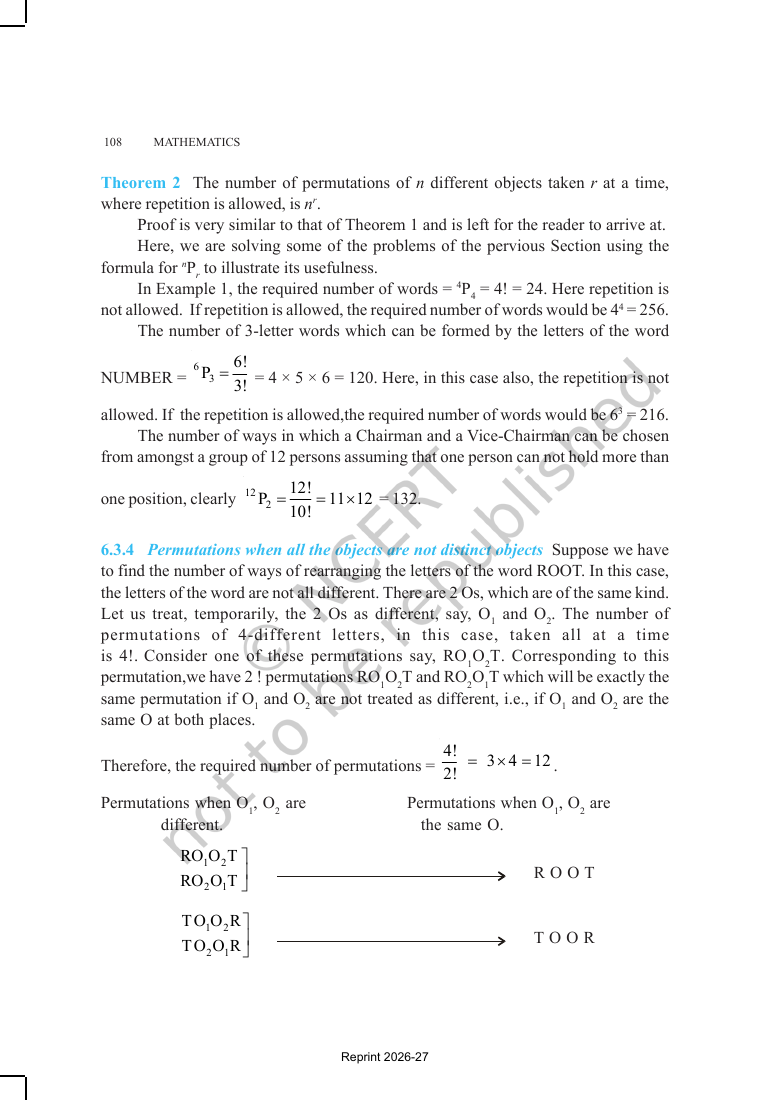 Page 9 of Permutations and Combinations