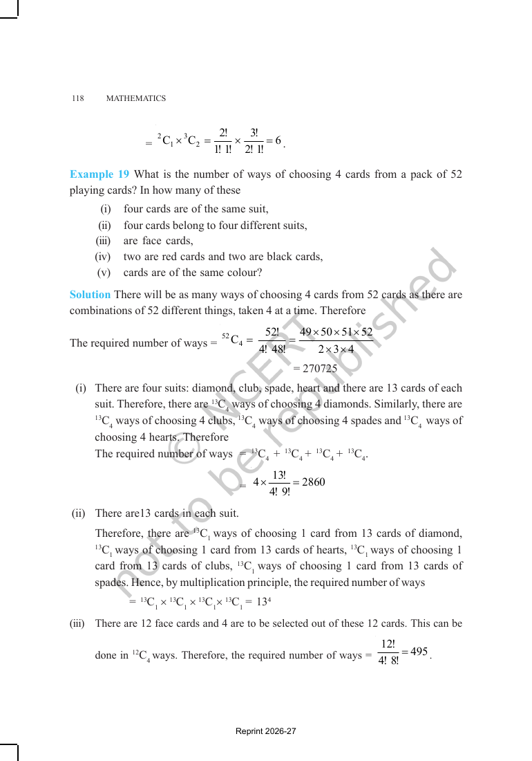 Page 19 of Permutations and Combinations