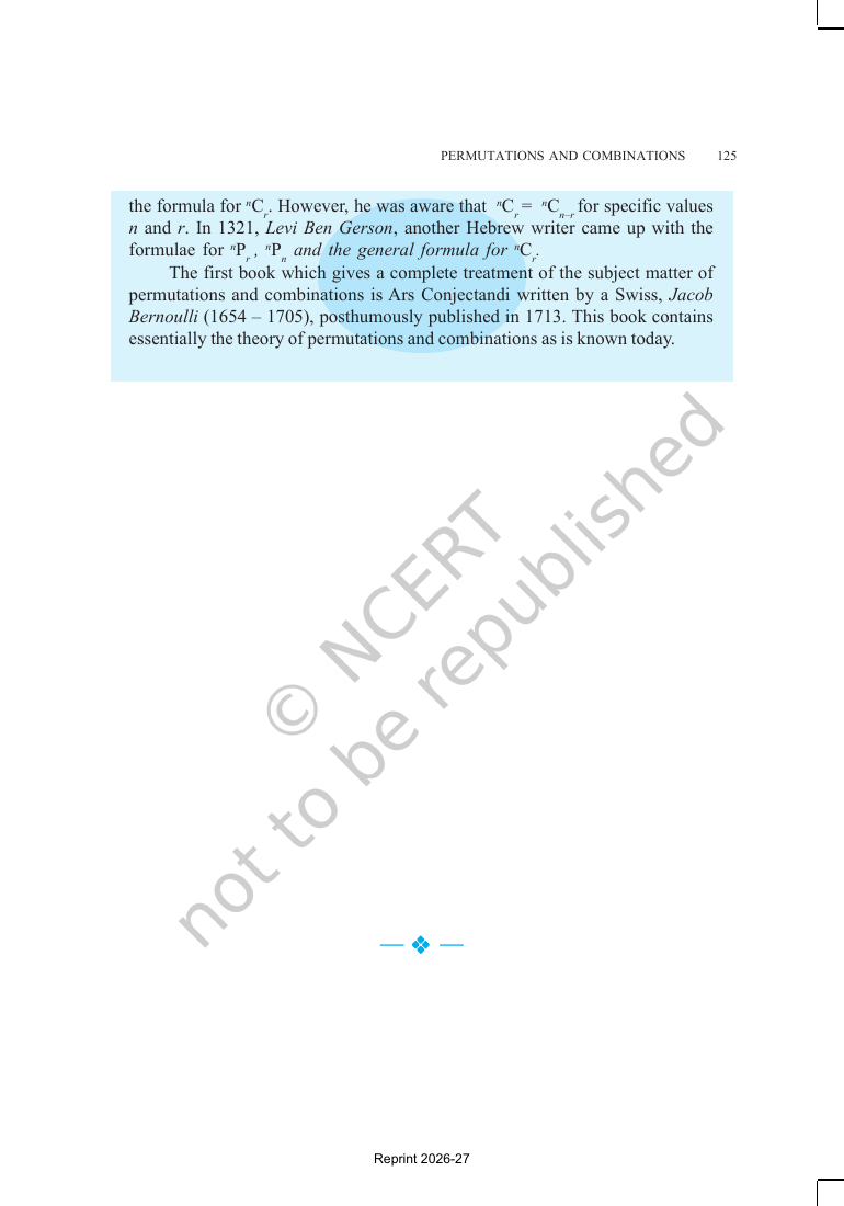 Page 26 of Permutations and Combinations